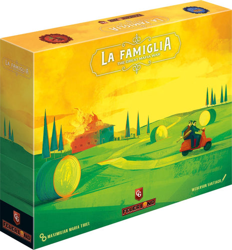 La Famiglia The Great Mafia War - En – strategisch bordspel – 2 tot 4 spelers