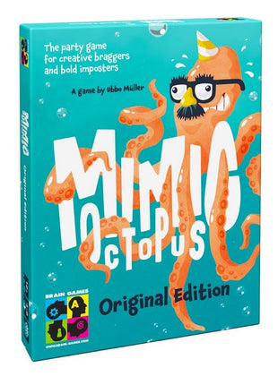 Mimic Octopus Original (Engelstalig) – gezellig kaartspel – 2 tot 4 spelers
