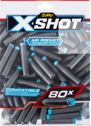 X-SHOT 80er Aanvulpak darts