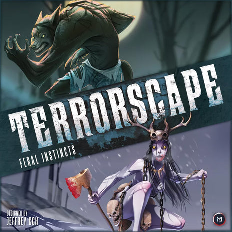 Terrorscape Feral Instincts - EN – gezellig dobbelspel – 2 tot 4 spelers