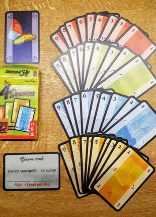 Dit is een foto van het spel 4 Seasons - Kaartspel te koop bij Speldorado Spellenwinkel Delft