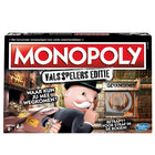 Monopoly Valspelers Editie – gezellig bordspel – 2 tot 4 spelers