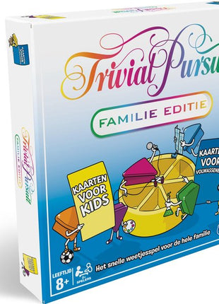 Trivial Pursuit - Familie Editie Nederland – gezellig bordspel – 2 tot 4 spelers