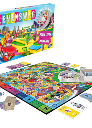 Levensweg – gezellig bordspel – 2 tot 4 spelers