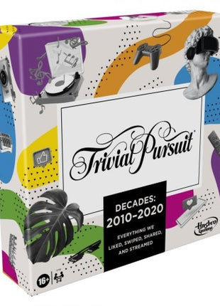 Dit is een foto van het spel Trivial Pursuit Decades 2010-2020 te koop bij Speldorado Spellenwinkel Delft