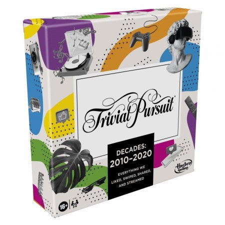 Dit is een foto van het spel Trivial Pursuit Decades 2010-2020 te koop bij Speldorado Spellenwinkel Delft