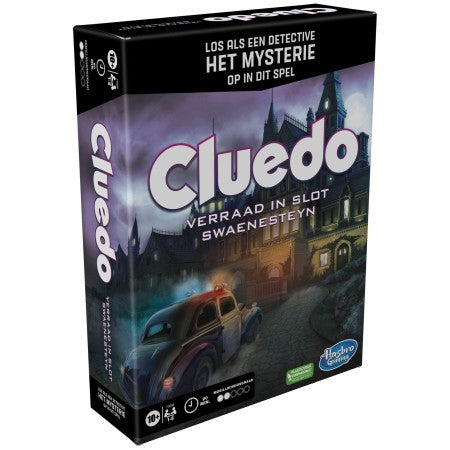Cluedo - Verraad in Slot Swaenesteyn – gezellig bordspel – 3 tot 6 spelers