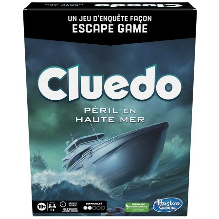 Dit is een foto van het spel Cluedo Escape Sabotage op Zee te koop bij Speldorado Spellenwinkel Delft