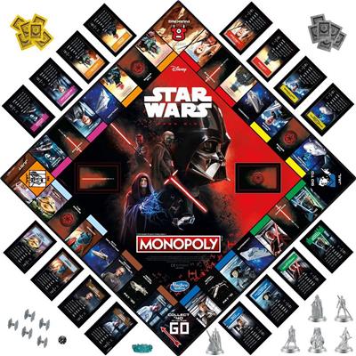Dit is een foto van het spel Monopoly Star Wars Dark Side te koop bij Speldorado Spellenwinkel Delft
