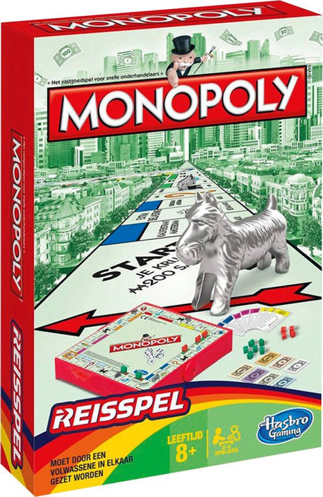 monopolie reis – gezellig bordspel – 2 tot 4 spelers