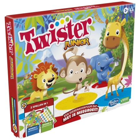 Dit is een foto van het spel Twister Junior te koop bij Speldorado Spellenwinkel Delft