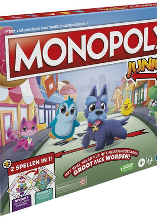 Monopoly Junior – bordspel voor kinderen Vanaf 4 jaar