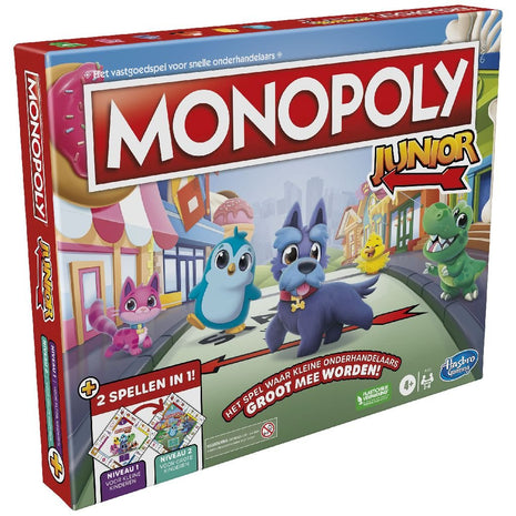 Monopoly Junior – bordspel voor kinderen Vanaf 4 jaar