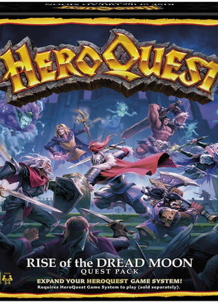 Heroquest Quest Pack Rise of the Dread Moon – strategisch bordspel – 2 tot 5 spelers