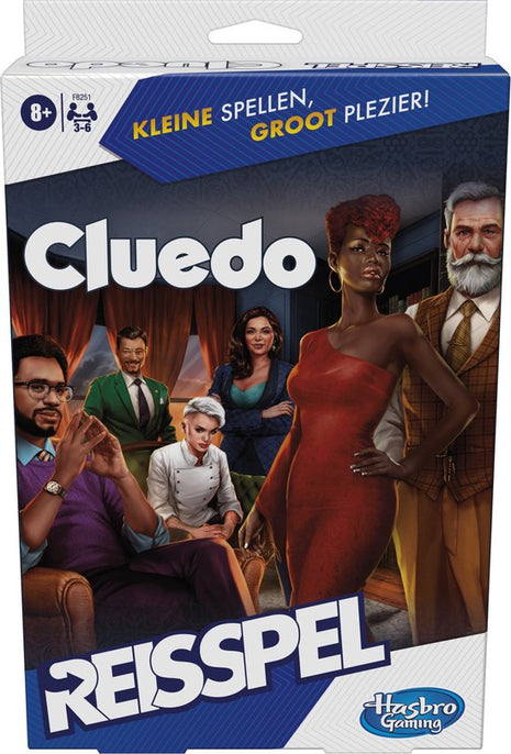 Cluedo Reisspel – party kaartspel – 2 tot 4 spelers
