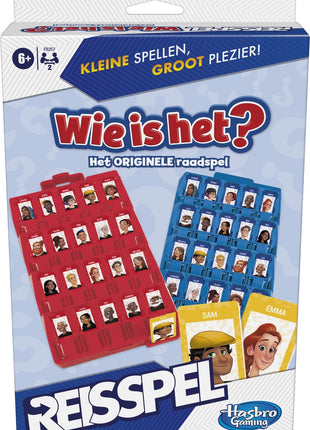 Wie is 't? Reisspel – gezellig bordspel – 2 tot 4 spelers
