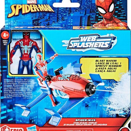 Spiderman Web Splashers Vehicle Spider-Man Jet