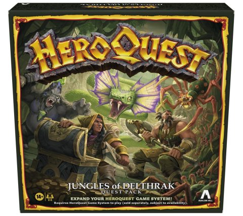 HeroQuest Jungles of Delthrak Quest Pack - EN