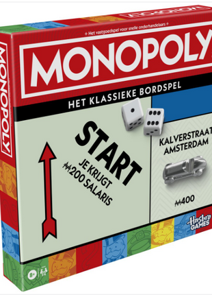 Monopoly Classic - Nederland Editie – gezellig bordspel – 2 tot 4 spelers