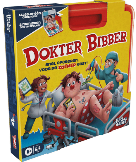 Dokter Bibber – bordspel voor kinderen Vanaf 6 jaar