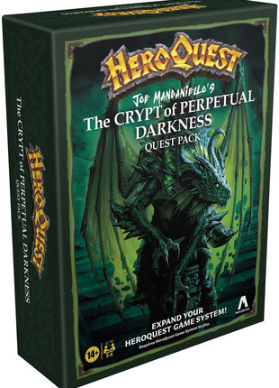 HeroQuest Joe Manganiello’s The Crypt of Perpetual Darkness - EN – strategisch bordspel – 2 tot 5 spelers
