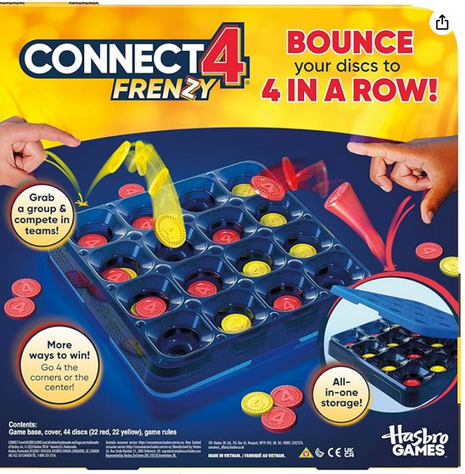 Vier op een Rij Frenzy hersenbreker  - Hasbro
