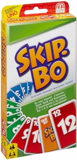Skip-Bo – gezellig kaartspel – 2 tot 4 spelers