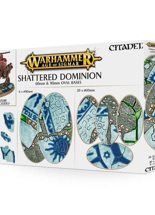 Warhammer Age of Sigmar Shattered Dominion 60 & 90Mm Oval - Age of Sigmar– AoS miniaturen set
