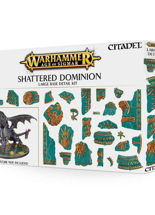 Warhammer Age of Sigmar Shattered Dominion Large Base Detail - Age of Sigmar– AoS miniaturen set