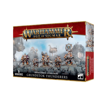 Dit is een foto van het spel Grundstok Thunderers - Kharadron Overlords te koop bij Speldorado Spellenwinkel Delft