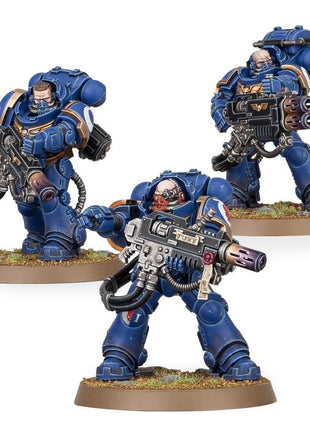 Dit is een afbeelding van het miniatuur Primaris Eradicators - Space Marines voor het spel Warhammer, te koop bij Tabletop Miniature Wargames spellenwinkel Speldorado in delft
