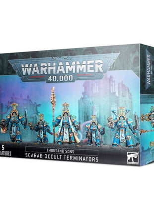 Warhammer 40.000 Scarab Occult Terminators - Thousand Sons – 40K miniaturen set 