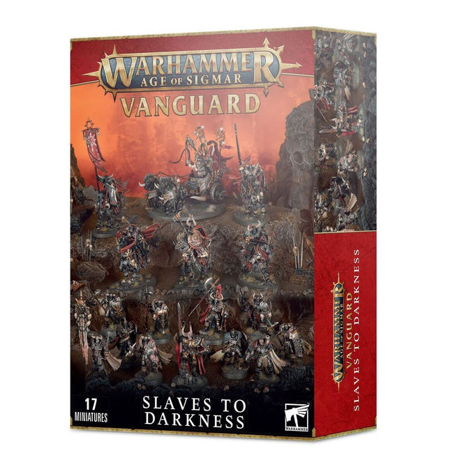 Dit is een foto van het spel Vanguard Slaves To Darkness te koop bij Speldorado Spellenwinkel Delft