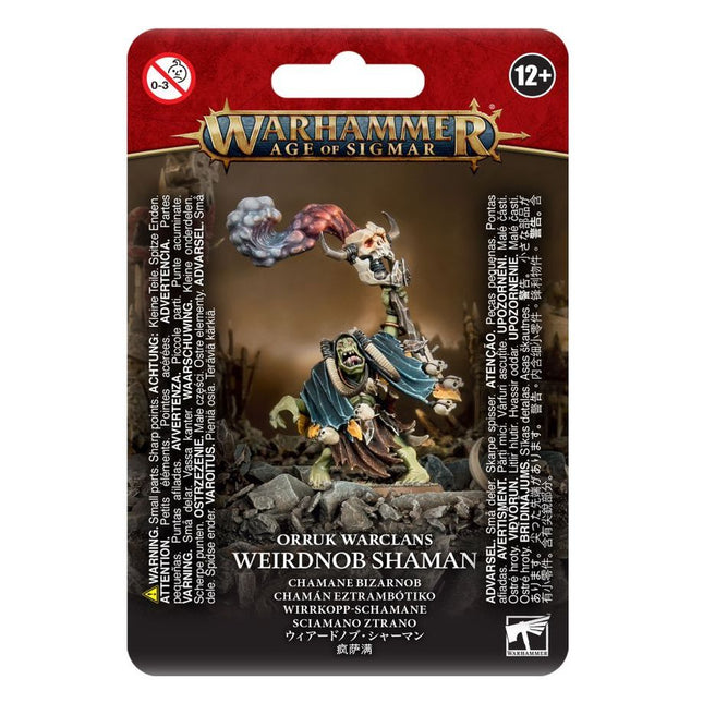 Dit is een foto van het spel Weirdnob Shaman - Orruk Warclans te koop bij Speldorado Spellenwinkel Delft
