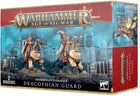Dit is een afbeelding van het miniatuur Dracothian Guard - Stormcast Eternals voor het spel Warhammer, te koop bij Tabletop Miniature Wargames spellenwinkel Speldorado in delft