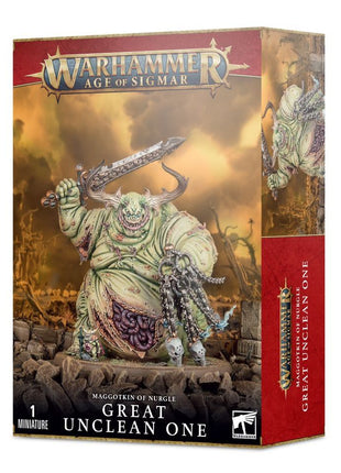 Warhammer 40.000 Great Unclean One - Maggotkin of Nurgle – 40K miniaturen set 