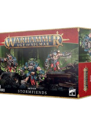 Dit is een afbeelding van het miniatuur Stormfiends - Skaven voor het spel Warhammer, te koop bij Tabletop Miniature Wargames spellenwinkel Speldorado in delft