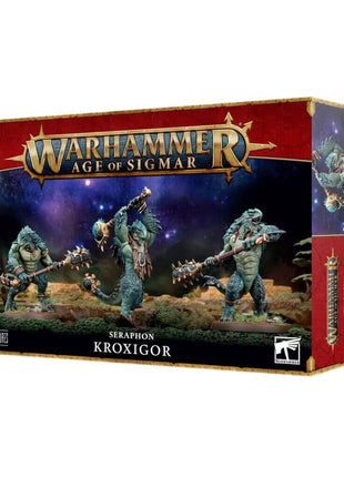 Warhammer Age of Sigmar Kroxigor - Seraphon– AoS miniaturen set