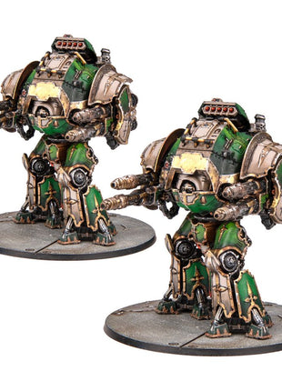 Dit is een afbeelding van het miniatuur Acastus Knights Porphyrion - Legion Imperialis voor het spel Warhammer, te koop bij Tabletop Miniature Wargames spellenwinkel Speldorado in delft