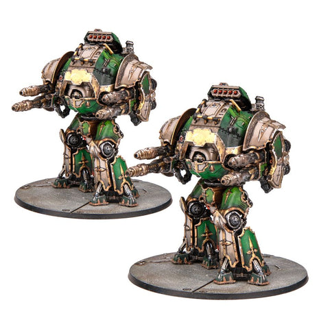 Dit is een afbeelding van het miniatuur Acastus Knights Porphyrion - Legion Imperialis voor het spel Warhammer, te koop bij Tabletop Miniature Wargames spellenwinkel Speldorado in delft