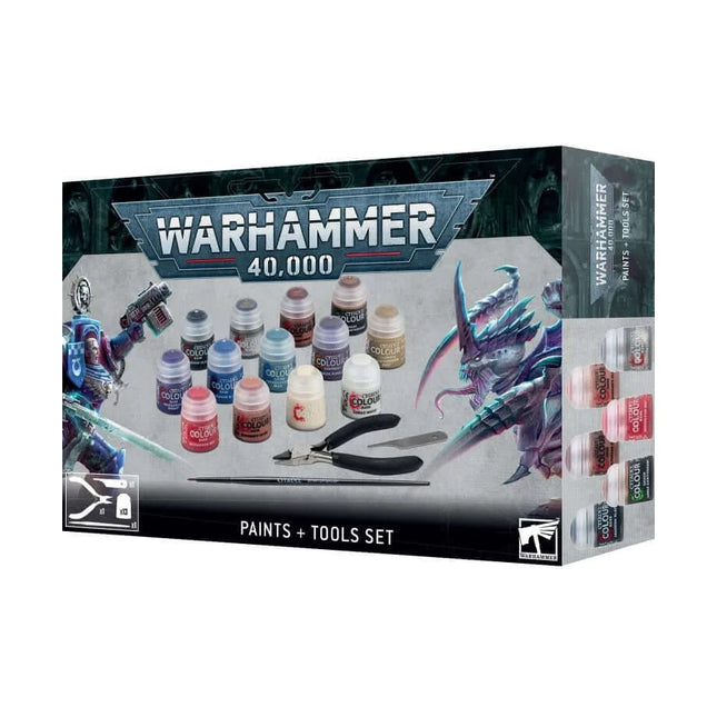 40K Paints+Tools  - paints + Tools