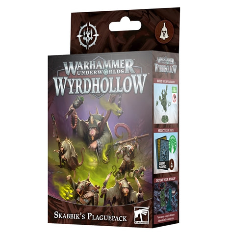 Games Workshop Whuskabbiks Plaguepack (Eng) - Skaven - Warhammer Underworld