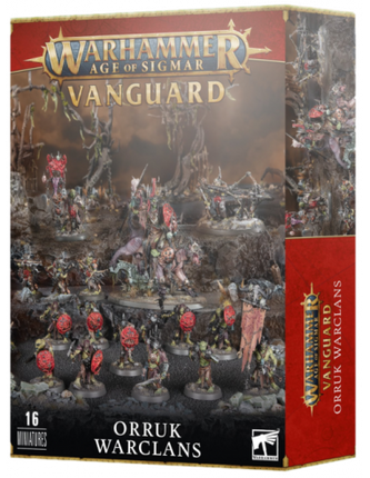 Dit is een foto van het spel Vanguard: Orruk Warclans te koop bij Speldorado Spellenwinkel Delft