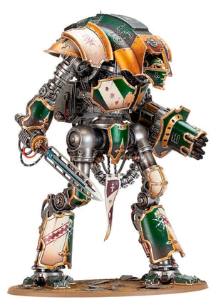 Dit is een foto van het spel Horus Heresycerastus Knight Castigator - Horus Heresy te koop bij Speldorado Spellenwinkel Delft