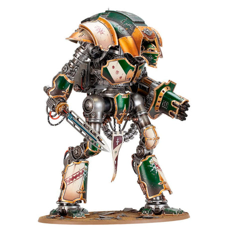 Dit is een foto van het spel Horus Heresycerastus Knight Castigator - Horus Heresy te koop bij Speldorado Spellenwinkel Delft
