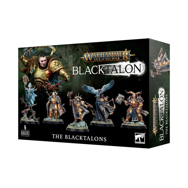 Dit is een foto van het spel The Blacktalons - Stormcast Eternals te koop bij Speldorado Spellenwinkel Delft