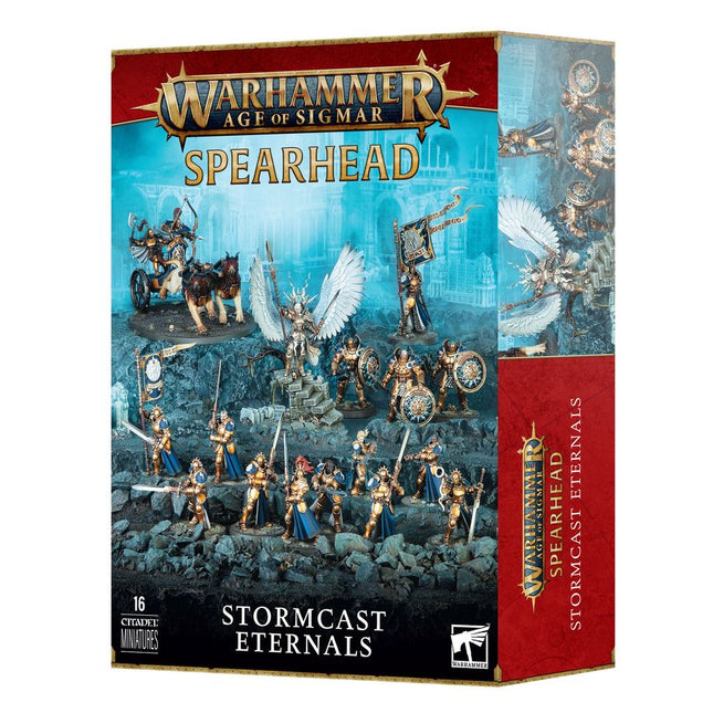 Dit is een foto van het spel Spearhead - Stormcast Eternals te koop bij Speldorado Spellenwinkel Delft