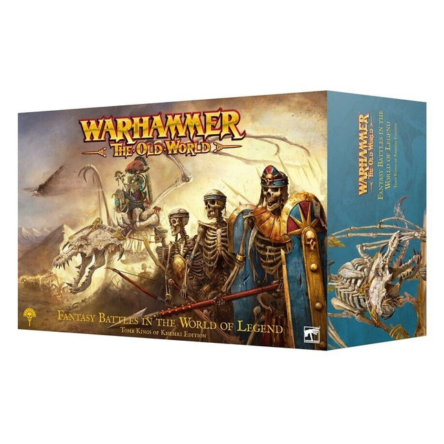 Dit is een foto van het spel Tomb Kings Of Khemri (Eng) - Tomb Kings of Khemri te koop bij Speldorado Spellenwinkel Delft