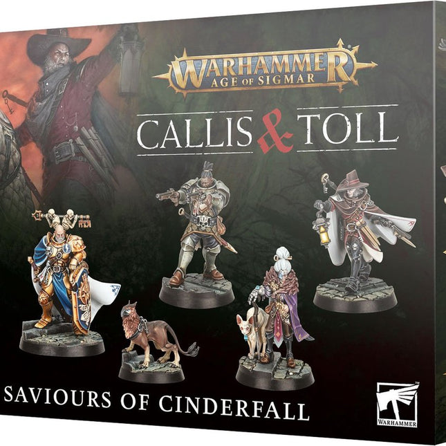 Dit is een foto van het spel Callis & Tollsaviours Of Cinderfall - Age of Sigmar te koop bij Speldorado Spellenwinkel Delft