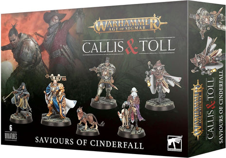 Warhammer Age of Sigmar Callis & Tollsaviours Of Cinderfall - Blades Of Khorne– AoS miniaturen set